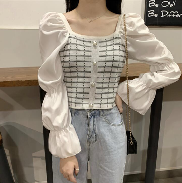 春秋レディースTシャツ★新しいTシャツ★ファッションTシャツ★春秋ボトミングシャツ