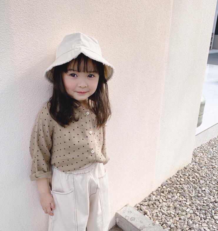 子供服春秋服★女の子シャツ★ファッションシャツ子供春服★韓国風子供春服★80-130