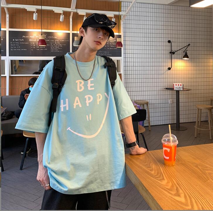 韓国風  Tシャツ　メンズ半袖Tシャツ　　夏の新しい　　ファッション半袖★M-2X