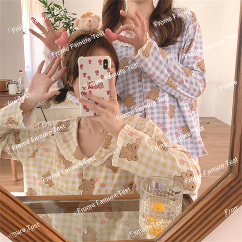 部屋着　春秋　　　セットアップ　女の子　ホームウェア　パジャマ