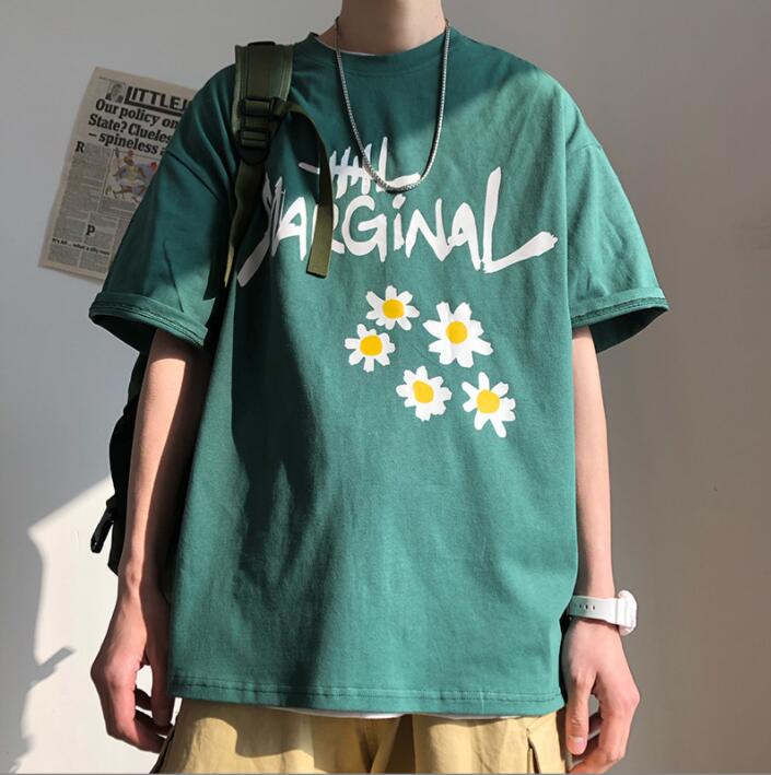 韓国風  Tシャツ　メンズ半袖Tシャツ　　夏の新しい　　ファッション半袖★M-3X