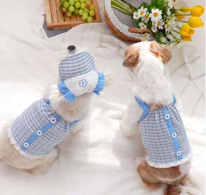 春と夏小型犬服　超可愛いペット服　犬服　猫服　犬用　ペット用品　ネコ雑貨　ペット雑貨