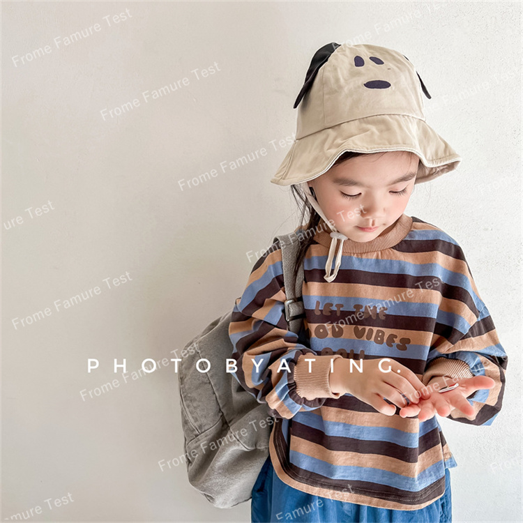 トップス、長袖、パーカー、春着、子供服、韓国風、ファッション