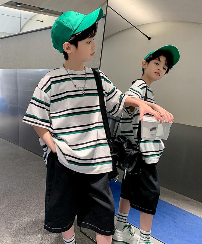 子供服夏新しい★男の子Tシャツ★韓国風Tシャツ★ファッションTシャツ★120-170