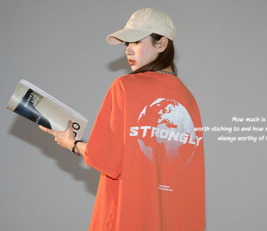 韓国風　レディース　半袖Tシャツ　新しい夏　カジュアル　ファッション半袖Tシャツ　★S-3XL