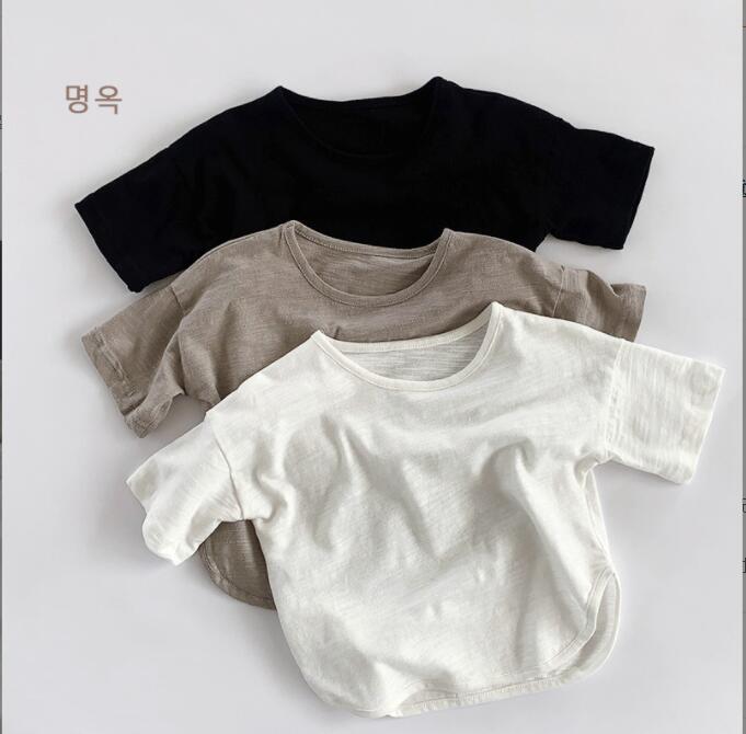 子供服夏服★男の子女の子半袖Tシャツ★ファッションTシャツ子供服★韓国風子供夏服★80-130
