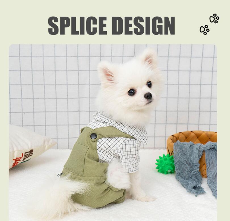 夏小型犬服　超可愛いペット服　犬服　猫服　犬用　ペット用品　ネコ雑貨　ペット雑貨