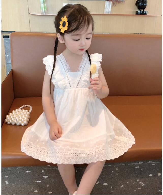 子供服夏服★女の子半袖ドレス★ファッションドレス子供服★韓国風子供夏服★90-140