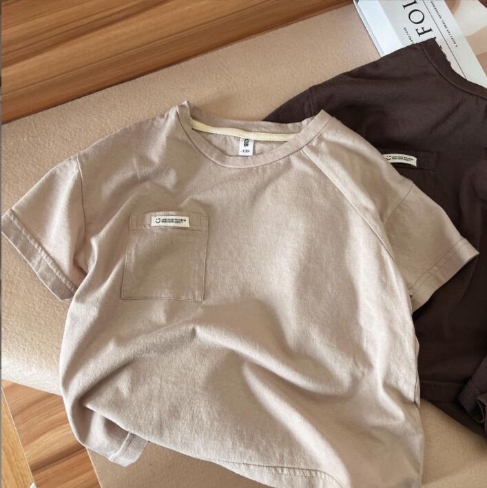 子供服夏服★男の子女の子半袖Tシャツ★ファッションTシャツ子供服★韓国風子供夏服★100-140