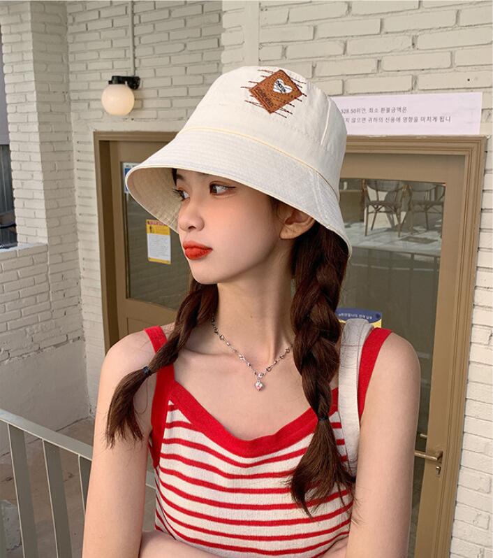夏レディース帽子★薄い漁師の帽子★日焼け止め、日よけ帽★ファッションハット★紫外線対策