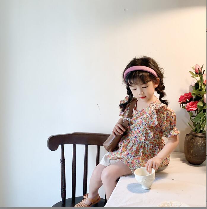 子供服夏服★女の子半袖ドレス★ファッションドレス★韓国風子供夏服★80-130