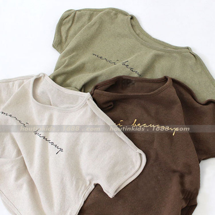 韓国風子供服Tシャツ、半袖Tシャツ、大人気  、ファッション、春新作
