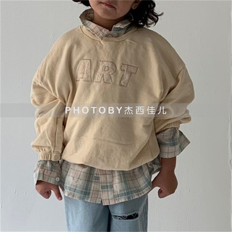 韓国風子供服Tシャツ、長袖Tシャツ、大人気  、ファッション、春新作