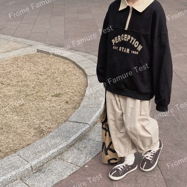 パーカー、韓国風、トップス、子供服、長袖、男の子、カレッジスタイル
