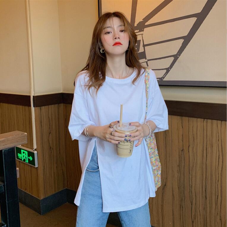 韓国風　レディース　半袖Tシャツ　夏新作　カジュアル　Tシャツトップス　ブラウス★M-XL
