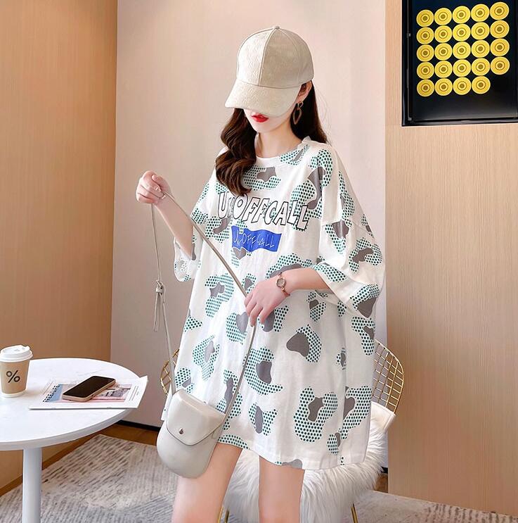 韓国風　レディース　半袖Tシャツ　新しい夏　カジュアル　ファッション半袖Tシャツ　★M-2XL