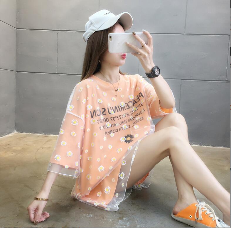 韓国風　レディース　半袖Tシャツ　新しい夏　カジュアル　ファッション半袖Tシャツ　★M-2XL