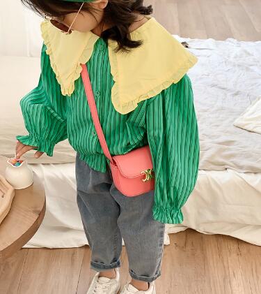 子供用アパレル　キッズトップス　ブラウス　シャツ　90-130