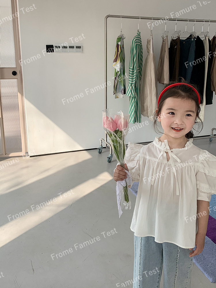 トップス、半袖、Tシャツ、子供服、韓国風、夏着新作、無地、おしゃれ、ファッション