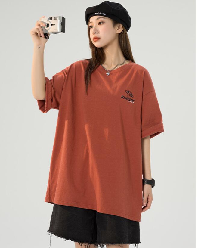 韓国風　レディース　半袖Tシャツ　新しい夏　カジュアル　ファッション半袖Tシャツ　★S-3XL