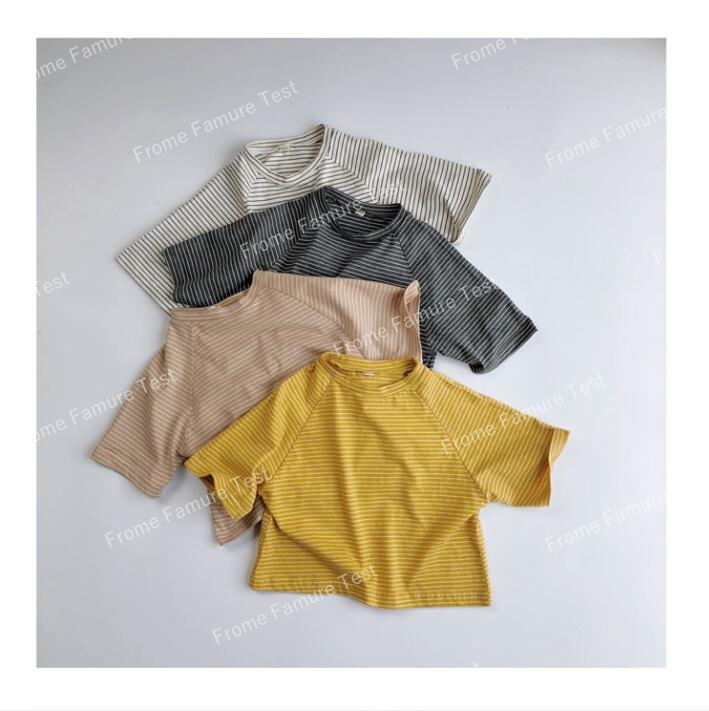 子供服夏服★男の子女の子半袖Tシャツ★ファッションTシャツ子供服★韓国風子供夏服★80-130
