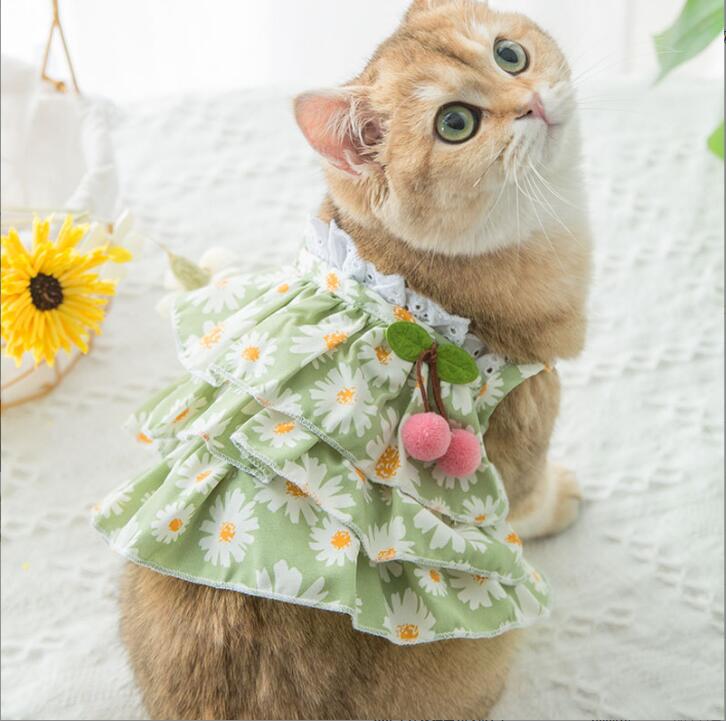 春と夏小型犬服　超可愛いペット服　犬服　猫服　犬用　ペット用品　ネコ雑貨　ペット雑貨