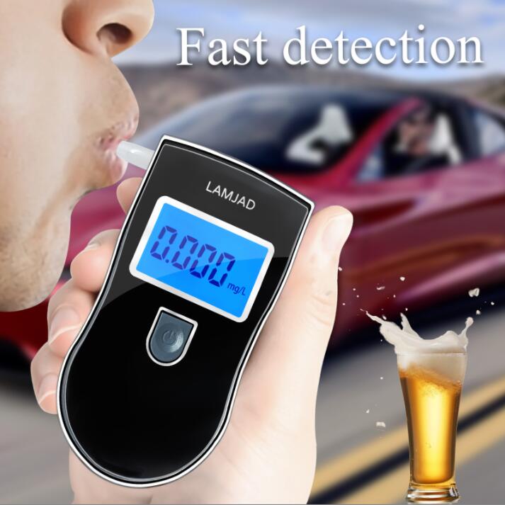 アルコール検出器，飲酒運転防止アルコール検出器非接触アルコール検出器LCDディスプレイ小型