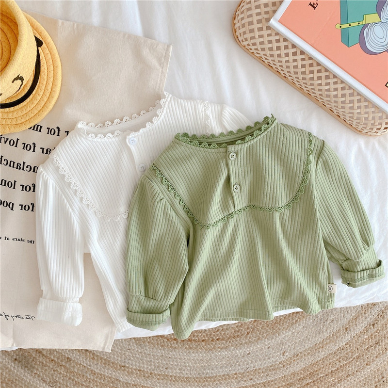 韓国風子供服　女の子　カジュアル　　長袖　トップス　Tシャツ 可愛いトップス