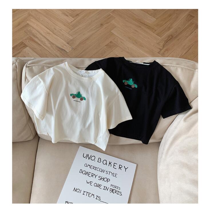 子供服夏新しい★男の子女の子半袖Tシャツ★韓国風Tシャツ★ファッションTシャツ★90-150