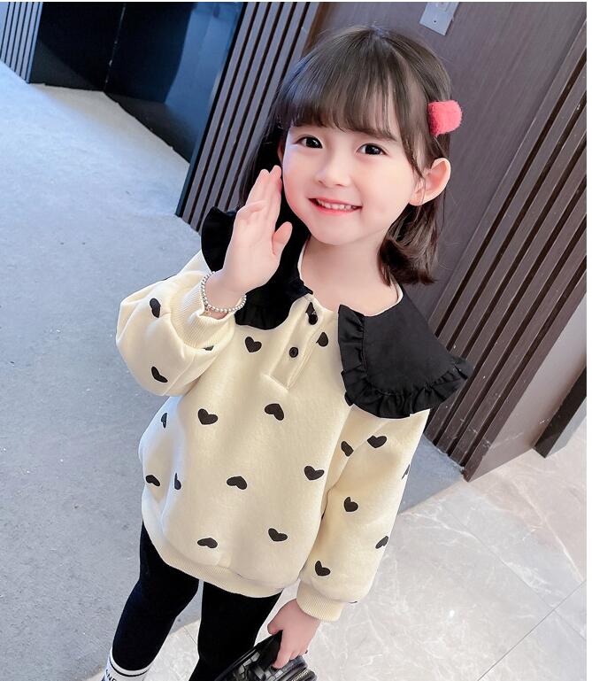 冬新作 女の子 男の子 パーカートップス パーカー 子供服 キッズ服 おしゃれ裏毛付き★90-130