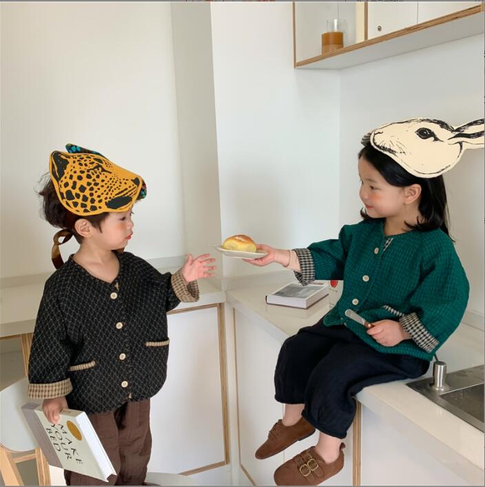 子供服 春と秋コート  韓国風 　男の子女の子コートキッズ トップス コート ★80-130