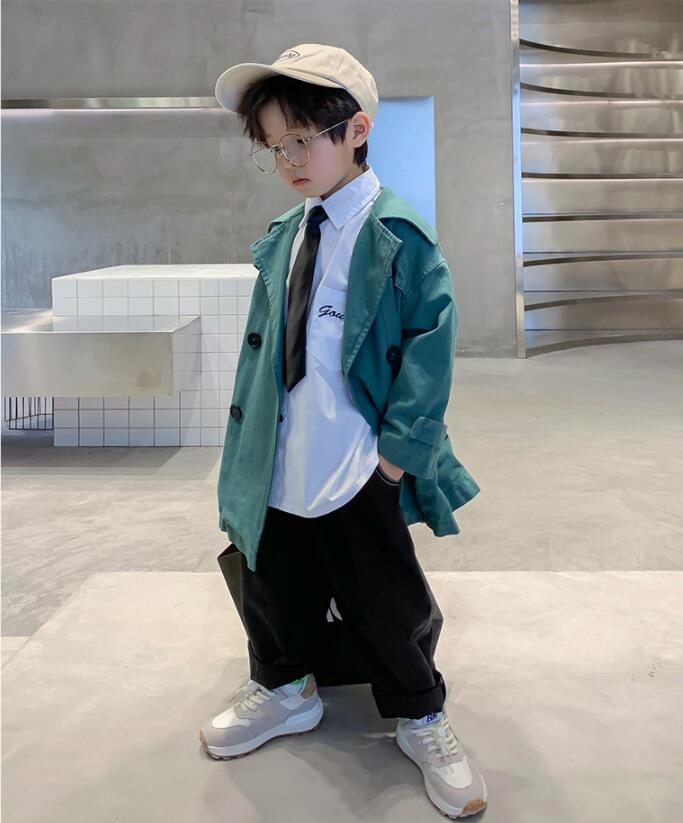子供服春秋服★男の子ウインドブレーカー★ファッションコート子供服★潮流子供服★110-160