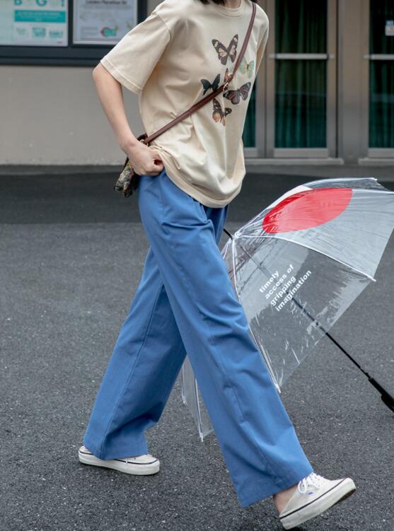 Ｔシャツ　レディース　夏　蝶々柄　ファッション