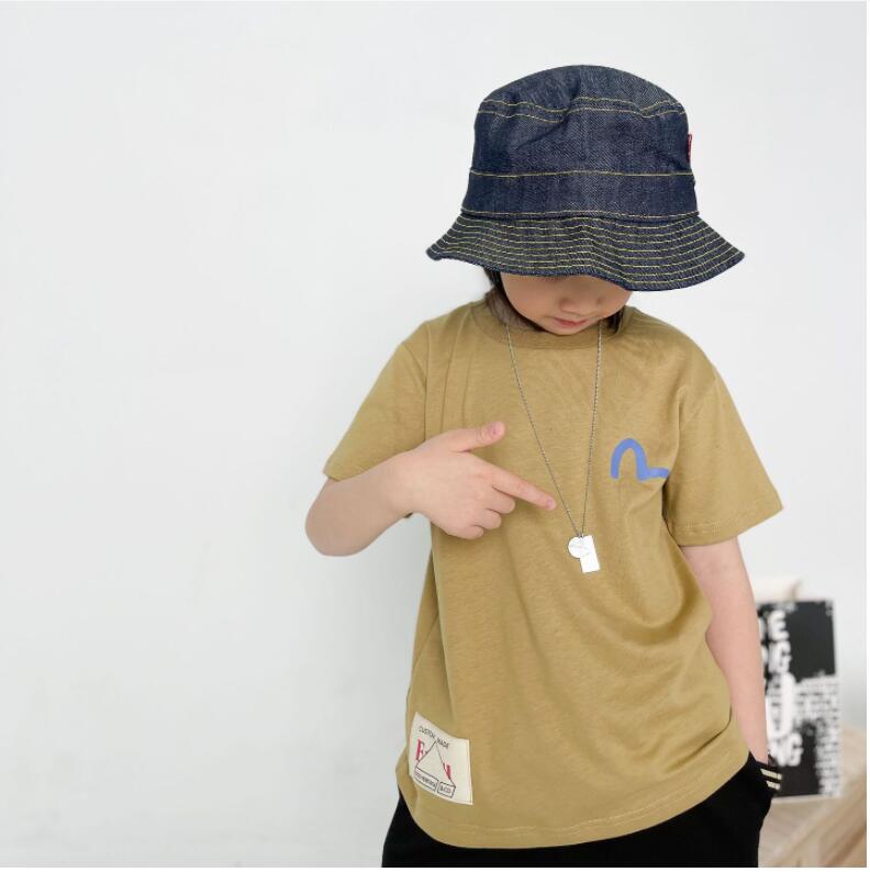子供服夏服★男の子半袖Tシャツ★ファッションTシャツ子供夏服★韓国風子★100-150