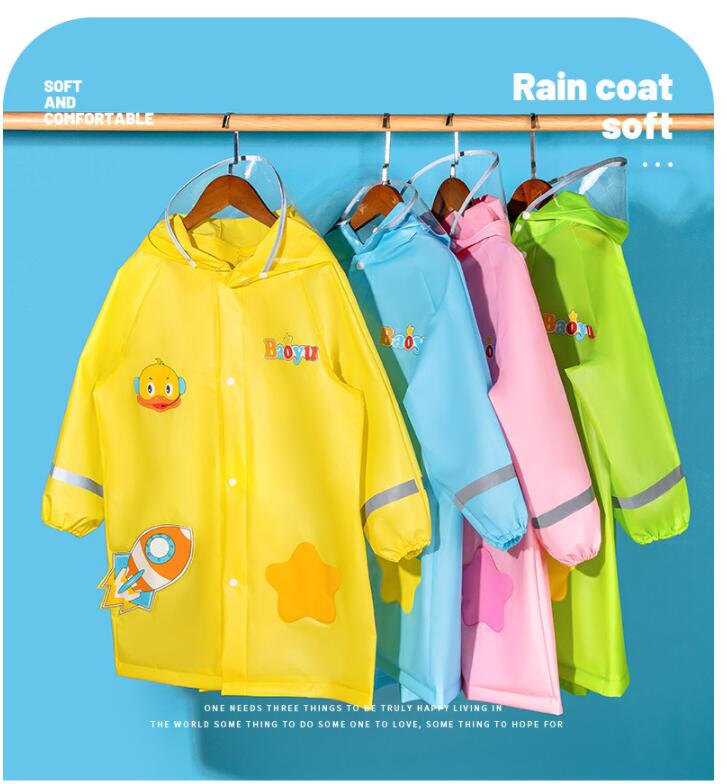 レインポンチョ　レインコート キッズ　自転車　ランドセル対応 レインウエア 防災対策　通学通園 雨 雨具
