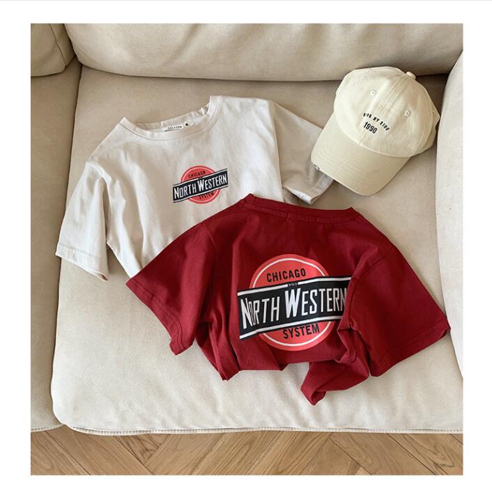 子供服夏新しい★男の子半袖Tシャツ★韓国風Tシャツ★ファッションTシャツ★90-150