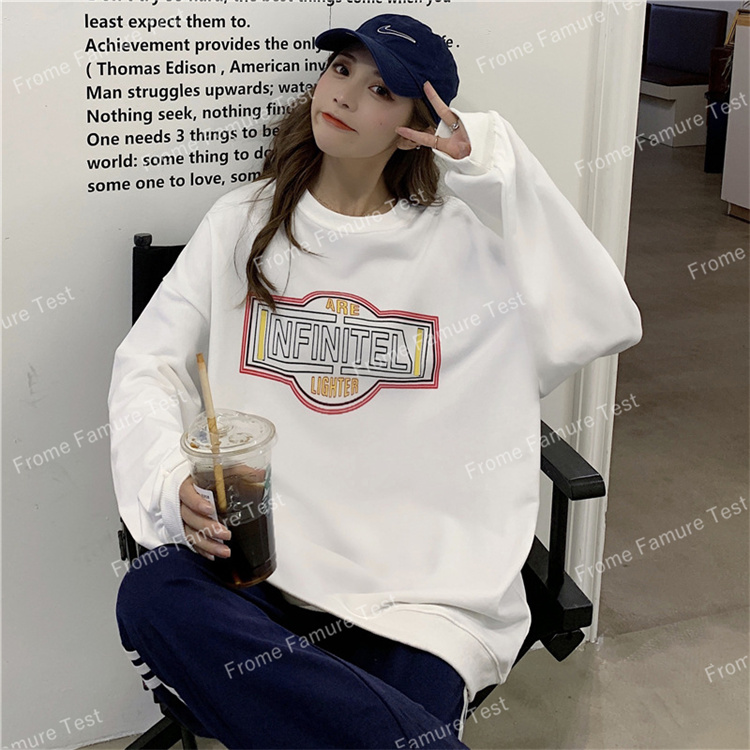 トップス、パーカー、長袖、春着、カレッジスタイル、韓国風