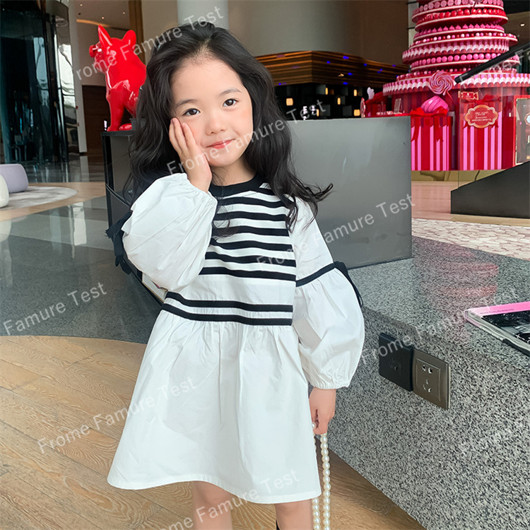 スカート　子供長袖　トップス　ドレス　子供服　春着　子供ドレス