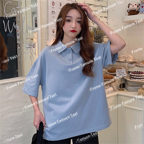 Tシャツ　　　　レディース　　　　ファッション　　春夏　　半袖  　単色