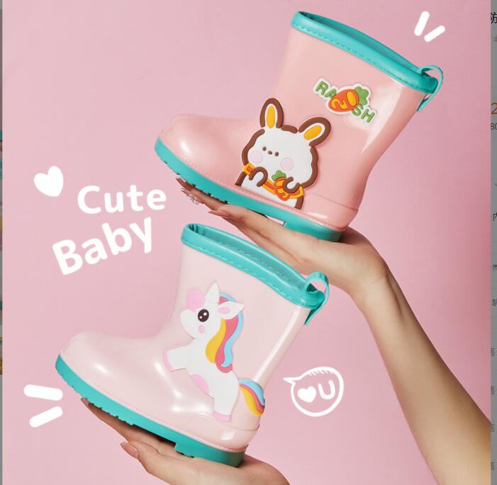 子供 レインシューズ 雨用 靴カバー 防水  レインブーツ ウォーターシューズ， 梅雨 ★25-26