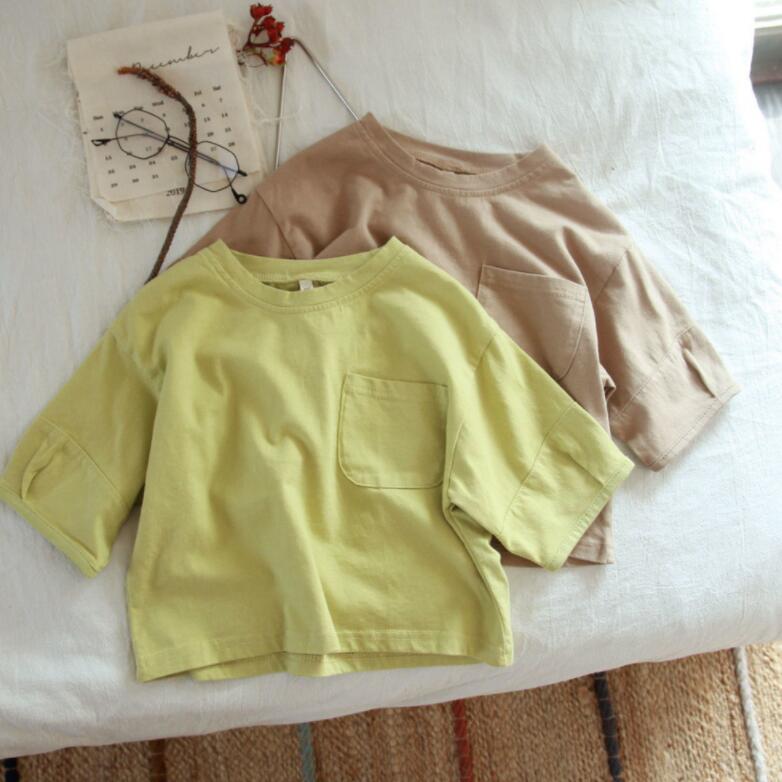 子供服夏服★男の子女の子半袖Tシャツ★ファッションTシャツ子供服★韓国風子供夏服★80-120