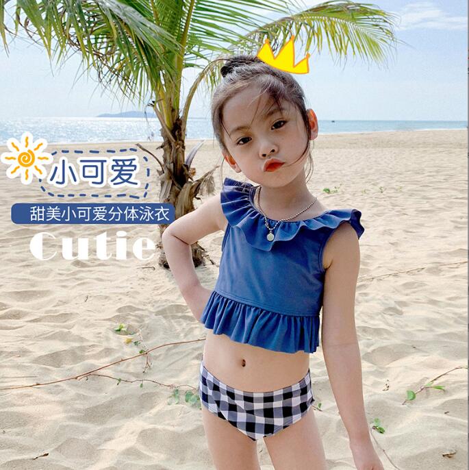 韓国風子供水着 キッズ 女の子 ビキニ セパレート ガールズ ビキニセット uvカット 海 こども 小学生