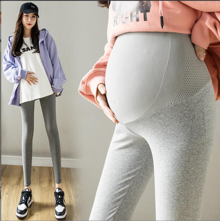 韓国風　　春新しい　妊婦プラスサイズのパンツ，　ファッションハイウェストマタニティパンツ★M-2X