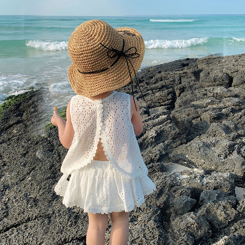 女の子セット シャツ＋ペンツ２点セット  可愛い 子供服 キッズ服 春夏新作 通気性