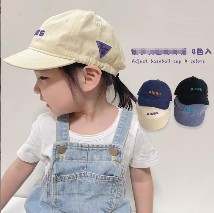 子供の帽子 春秋 おしゃれ 男女兼用可愛い★ひさしのついた帽子★ 野球帽
