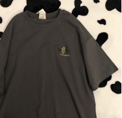 Tシャツ　メンズ　夏新作　ファッショントップス　 半袖Tシャツ
