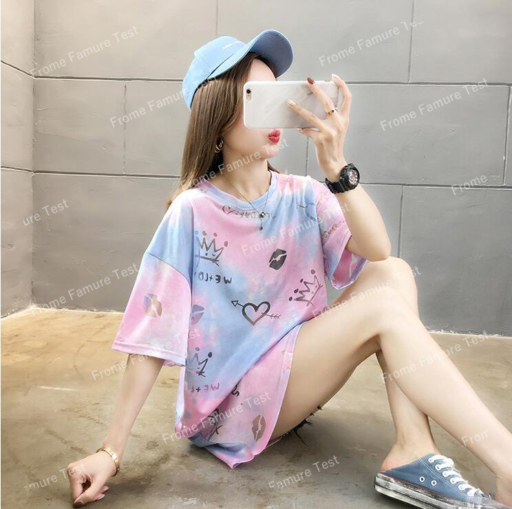 韓国風　レディース　半袖Tシャツ　新しい夏　カジュアル　ファッション半袖Tシャツ　★M-2XL