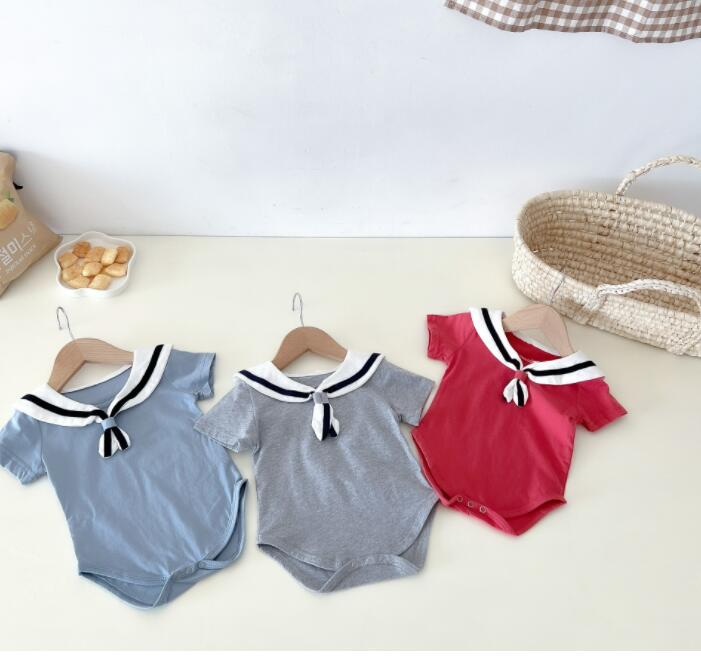 超人気韓国風ベビー服　夏ロンパース　　赤ちゃん オーバーオール ベビー服，半袖ロンパース★66-100