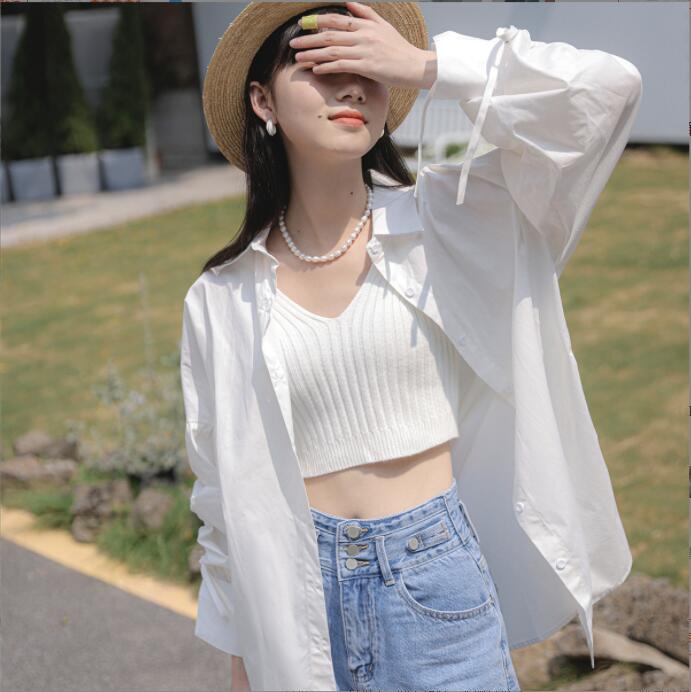 韓国風　レディース　日焼け止めシャツ　新しい夏，気質，ファッションシャツ　★F