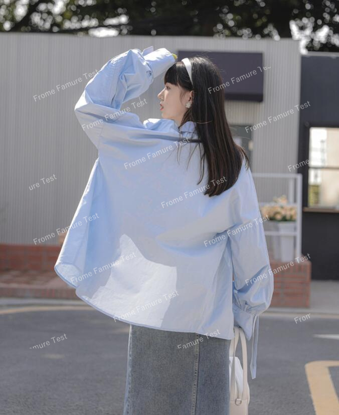 正規逆輸入品】 韓国風 レディース 日焼け止めシャツ 新しい夏 気質 ファッションシャツ 2XL グレー